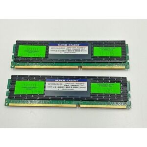 Super Talent 8GB (2x4GB) DDR3 1333MHz Desktop RAM W1333UB4G9